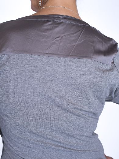 Picture of Patch longsleeve top material mix